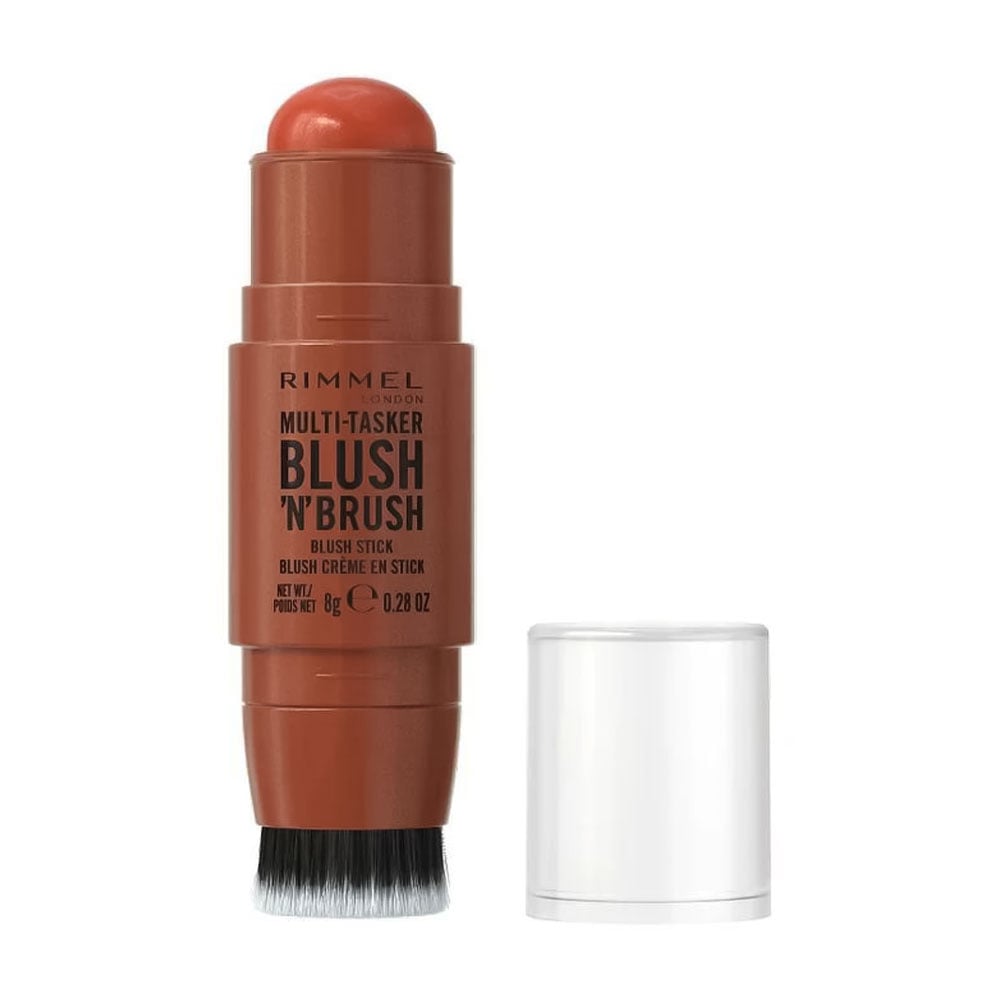 Рум'яна-стік для обличчя Rimmel Multi-Tasker Blush'N'Brush Blush Stick 300 Nearly Suede, 8 г